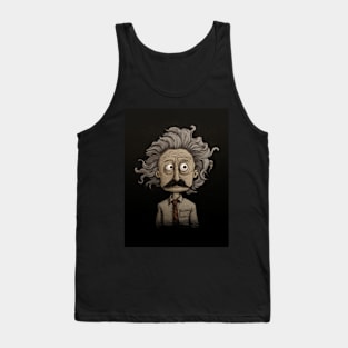 Genius Unleashed-Abstract Einstein Portrait 2 Tank Top